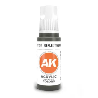 Boje za makete - 3GEN Acrylic Reflective Green 17ml