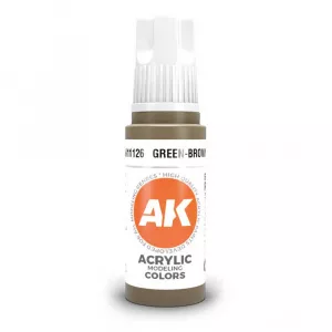 3GEN Acrylic Green-Brown 17ml