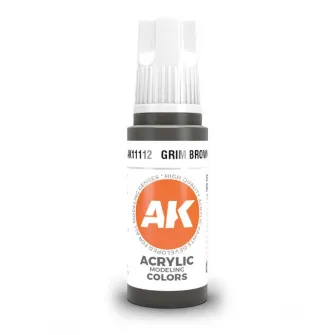 Boje za makete - 3GEN Acrylic Grim Brown 17ml