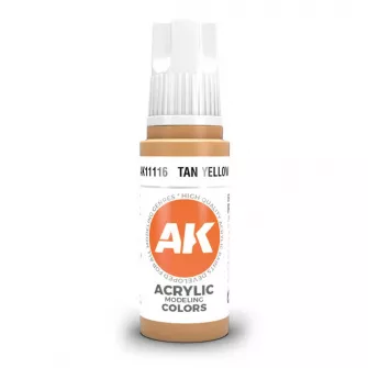 Boje za makete - 3GEN Acrylic Tan Yellow 17ml