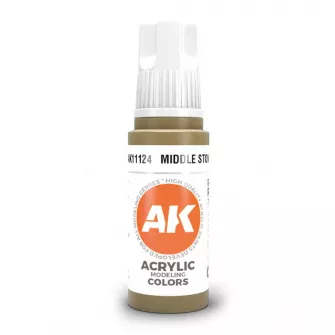 Boje za makete - 3GEN Acrylic Middle Stone 17ml
