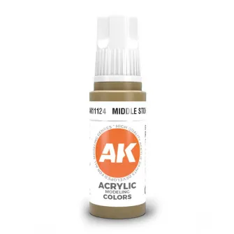 Boje za makete - 3GEN Acrylic Middle Stone 17ml