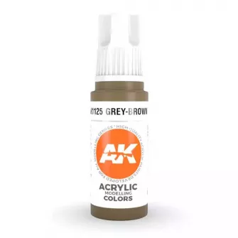 Boje za makete - 3GEN Acrylic Grey-Brown 17ml