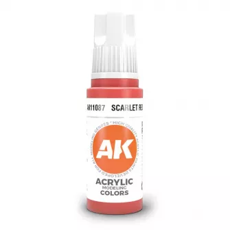 Boje za makete - 3GEN Acrylic Scarlet Red 17ml