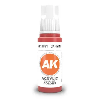 Boje za makete - 3GEN Acrylic Carmine 17ml