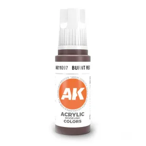 3GEN Acrylic Burnt Red 17ml