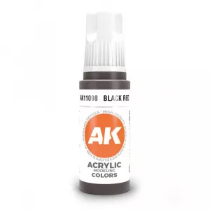 3GEN Acrylic Black Red 17ml