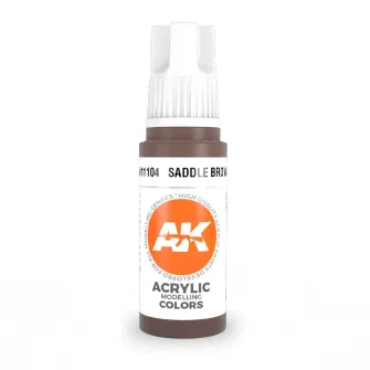 Boje za makete - 3GEN Acrylic Saddle Brown 17ml
