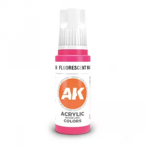 3GEN Acrylic Fluorescent Magenta 17ml