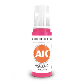 Boje za makete - 3GEN Acrylic Fluorescent Magenta 17ml