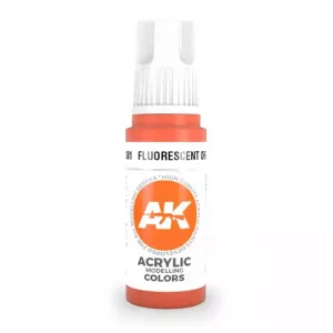 3GEN Acrylic Fluorescent Orange 17ml