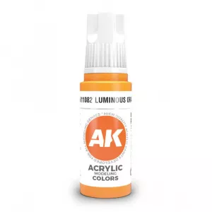 3GEN Acrylic Luminous Orange 17ml