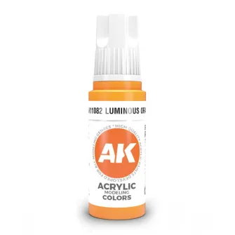 Boje za makete - 3GEN Acrylic Luminous Orange 17ml