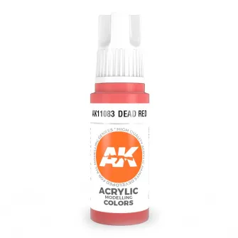 Boje za makete - 3GEN Acrylic Dead Red 17ml