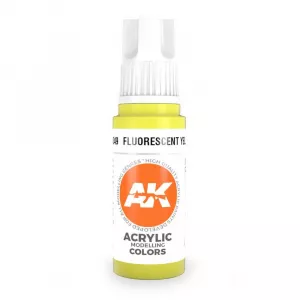 3GEN Acrylic Fluorescent Yellow 17ml