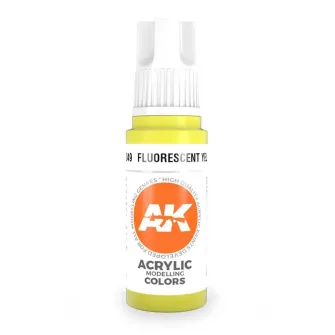 Boje za makete - 3GEN Acrylic Fluorescent Yellow 17ml