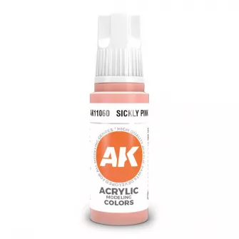 Boje za makete - 3GEN Acrylic Sickly Pink 17ml