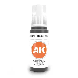 Boje za makete - 3GEN Acrylic Smoke Black 17ml