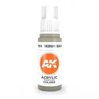 Boje za makete - 3GEN Acrylic Medium Sea Grey 17ml