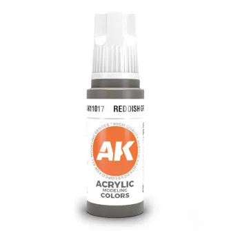 Boje za makete - 3GEN Acrylic Reddish Grey 17ml