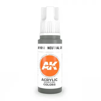 Boje za makete - 3GEN Acrylic Neutral Grey 17ml