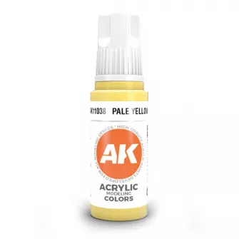 Boje za makete - 3GEN Acrylic Pale Yellow 17ml