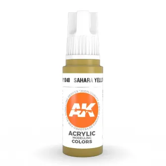 Boje za makete - 3GEN Acrylic Sahara Yellow 17ml