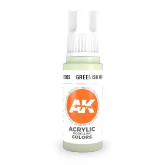 Boje za makete - 3GEN Acrylic Greenish White 17ml