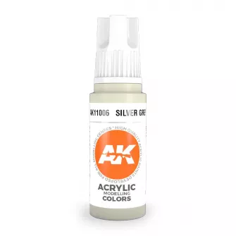 Boje za makete - 3GEN Acrylic Silver Grey 17ml