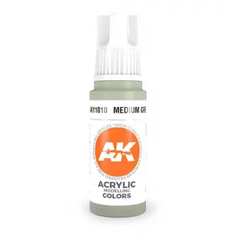 Boje za makete - 3GEN Acrylic Medium Grey 17ml