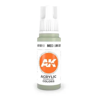 Boje za makete - 3GEN Acrylic Medium Grey 17ml
