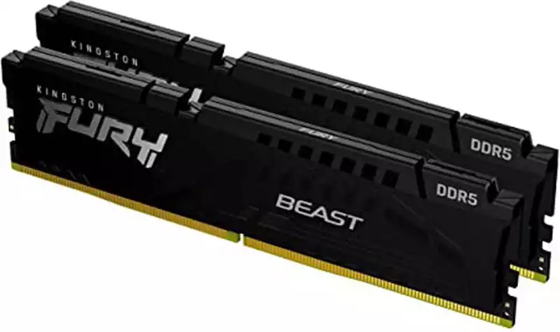 Memorije - Memorija DDR5 32GB 5200MHz (2x16) Kingston Fury Beast KF552C40BBK2-32