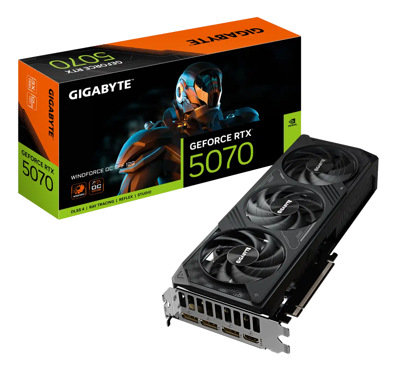Grafičke karte - Graficka karta Gigabyte GeForce RTX 5070 Windforce OC  GDDR7 12GB 192bit 3xDP/HDMI