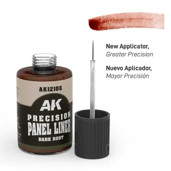 Boje za makete - Precision Paneliner - Dark Rust 30ml