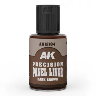 Boje za makete - Precision paneliner - Dark Brown 30ml