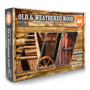 Old and Weathered Wood Vol 1