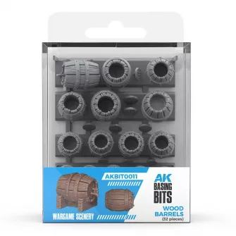 Warhammer pribor i oprema - Wargame Scenery: Wood Barrels