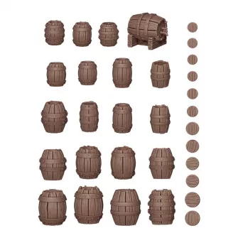 Warhammer pribor i oprema - Wargame Scenery: Wood Barrels