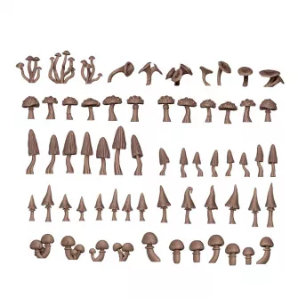 Warhammer pribor i oprema - Basing Bit: Forest Mushrooms