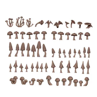 Warhammer pribor i oprema - Basing Bit: Forest Mushrooms