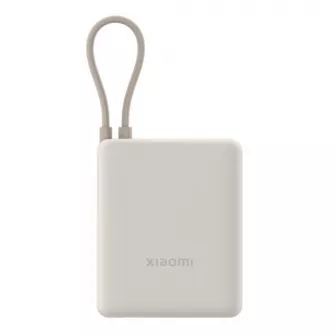 Power bank - Mi 33W Power Bank 10000mAh (Integrated Cable) Tan GL