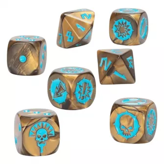 Warhammer pribor i oprema - Blood Bowl: Tomb Kings Dice Set