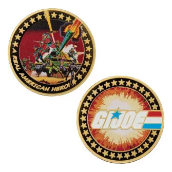 Merchandise razno - G.I. Joe: A Real American Hero 60th Anniversary 24k Gold Plated Coin