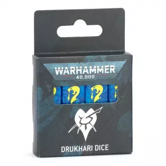 Warhammer pribor i oprema - Warhammer 40000 Drukhari Dice Set