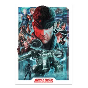 Merchandise razno - Metal Gear Solid Montage Art Print
