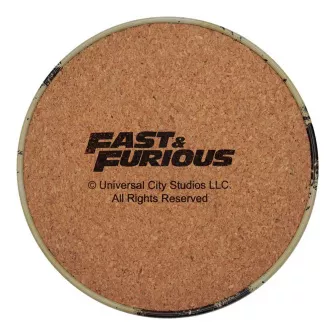 Merchandise razno - Fast & Furious Set of 4 Vintage Style Coasters