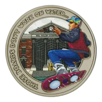 Merchandise razno - Back to the Future Hoverboard Coin