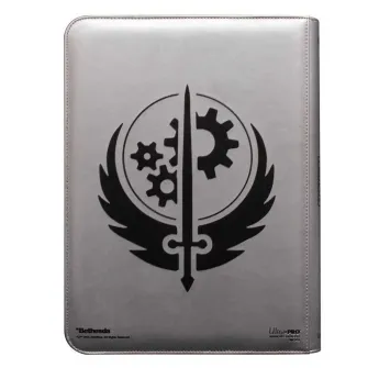 Oprema za kolekcionarske kartice - Fallout BoS 9-Pkt Zippered PRO Binder