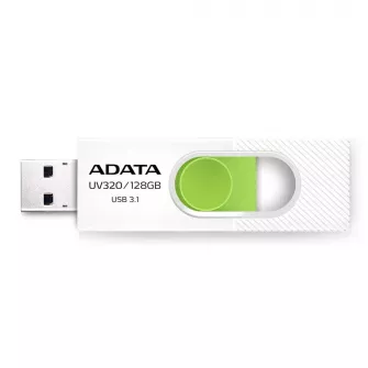 USB Flash memorije - USB Flash Drive 3.2 128GB belo/zeleni AUV320-128G-RWHGN