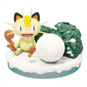 Pokemon Natural Wildlife Decoration - Meowth